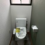 熊谷市　トイレ交換工事　内装工事